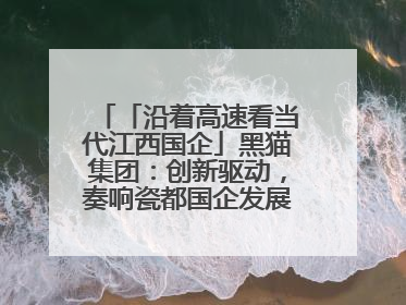 「沿着高速看当代江西国企」黑猫集团：创新驱动，奏响瓷都国企发展新乐章