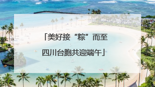 美好接“粽”而至 四川台胞共迎端午