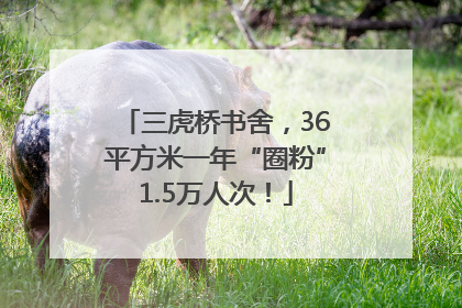 三虎桥书舍，36平方米一年“圈粉”1.5万人次！