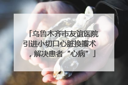 乌鲁木齐市友谊医院引进小切口心脏换瓣术，解决患者“心病”
