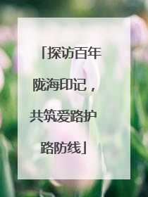 探访百年陇海印记，共筑爱路护路防线