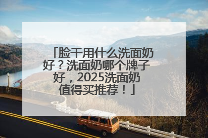 脸干用什么洗面奶好？洗面奶哪个牌子好，2025洗面奶值得买推荐！