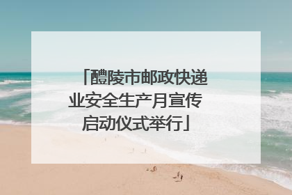 醴陵市邮政快递业安全生产月宣传启动仪式举行