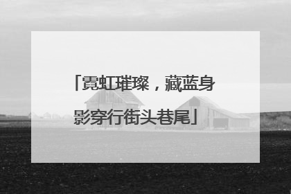 霓虹璀璨，藏蓝身影穿行街头巷尾