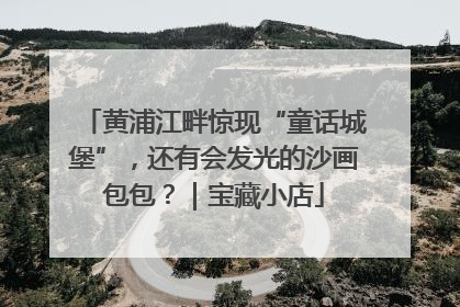 黄浦江畔惊现“童话城堡”，还有会发光的沙画包包？｜宝藏小店