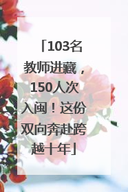 103名教师进藏，150人次入闽！这份双向奔赴跨越十年