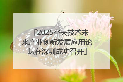 2025空天技术未来产业创新发展应用论坛在深圳成功召开